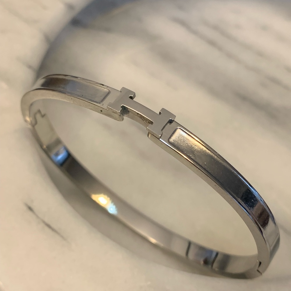 Stainless Steel Cuff Bracelet - Picture 2 of 4